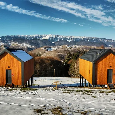 Suspended Tiny House Villa Drumu Carului Exterior photo